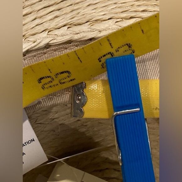 NWT Women’s Cream/White 100% Paper Wide-Brim Sun Hat by Collection 18 w/ Bow - Picture 7 of 7